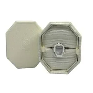 Swarovski | Jewelry | Swarovski Mesmera Cocktail Ring Octagon Cut White ...